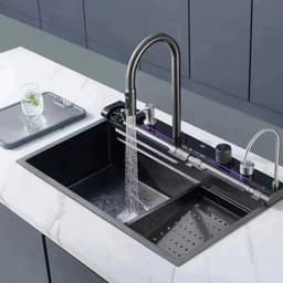 INEO sink — main view with cascade running