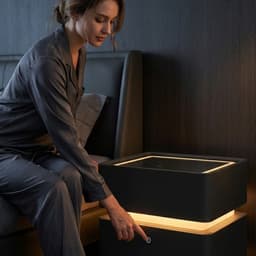 Ambient LED lighting in 3 colours