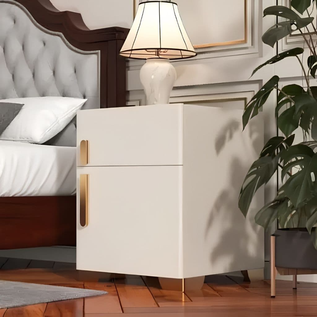 Nightstand with safe — overview