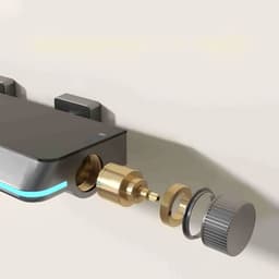 Integrated shelf and selector detail