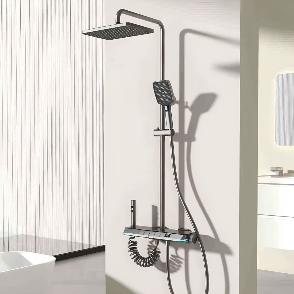 Lifestyle — installed column, full perspective